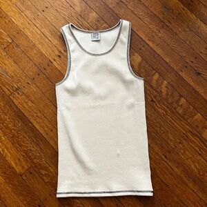 Garble Tank (Undyed) by Baserange